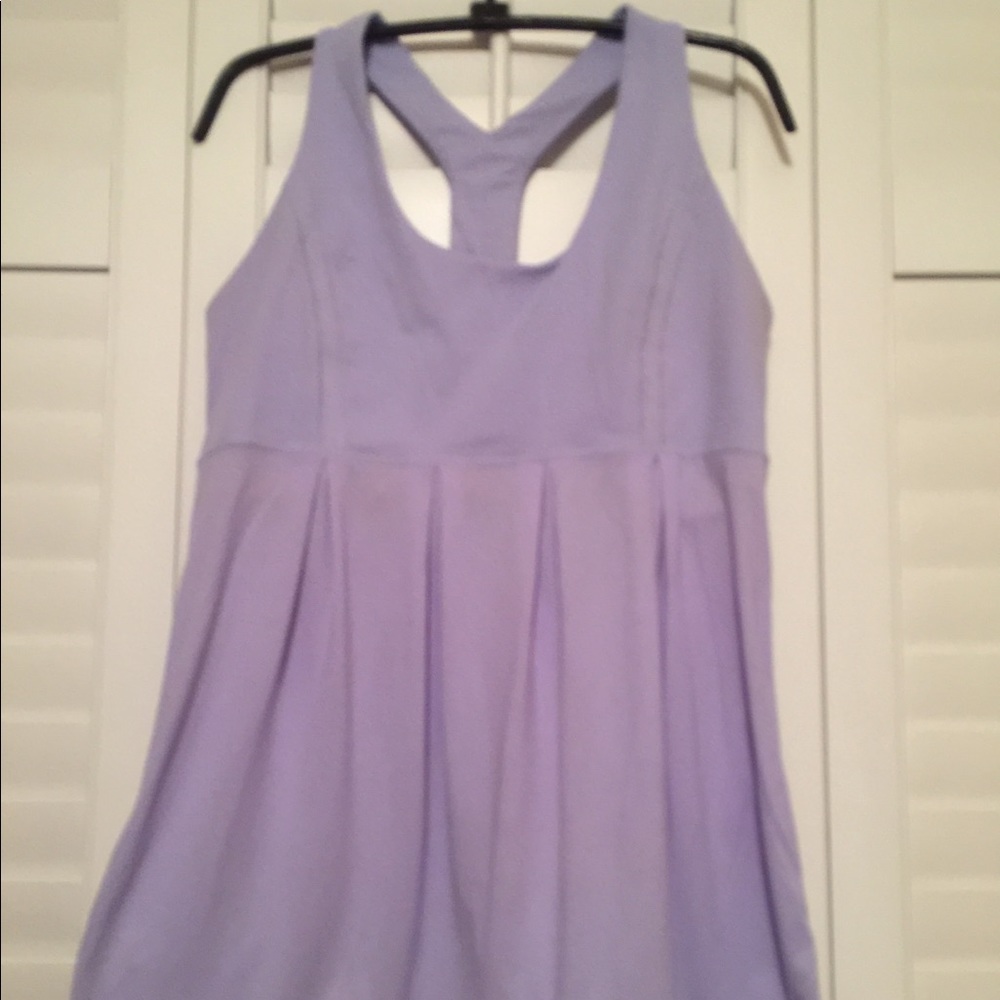Lululemon lavender tank top. Size 12.